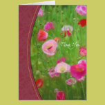 Painted Flowers-Thank You cards