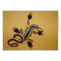painted gecko cards by SeattleImagery painted gecko cards