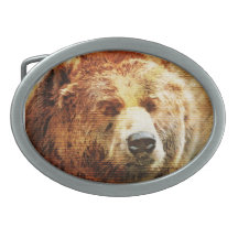 Grizzly Belt Buckle