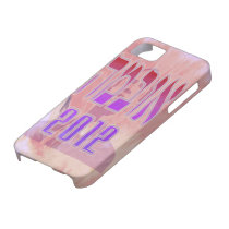 Painted Hebrew Obama 2012 iPhone Case iPhone 5 Cover