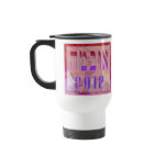 Painted Hebrew Obama 2012 Travel Mug