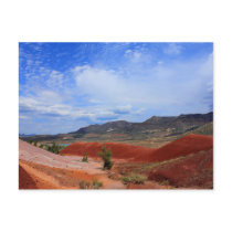 Painted Hill John Day Fossil Beds Oregon Postcard by SialiciousStationary Painted Hill John Day Fossil Beds Oregon Postcard