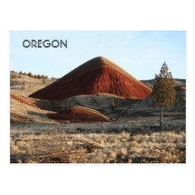 Painted Hill Unpainted Tree Postcards