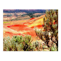 Painted Hills Oregon Postcard