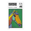 Painted Horse - Stamp by folkartblonde Painted Horse - Stamp