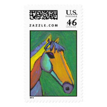 Painted Horse - Stamp