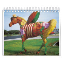 Painted Horses of Outer Banks North Carolina Calendar