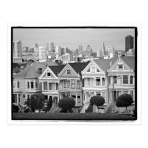 Painted Ladies Postcard