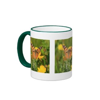 Painted Lady Butterfly mug