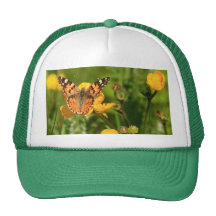 Painted Lady Butterfly Trucker Hat