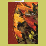 Painted Leafs2-ThankYou cards