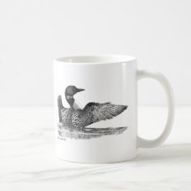 Painted Loon Coffee Mug