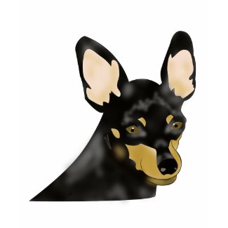 Painted Min Pin T-Shirt shirt