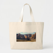 Painted Mountains Tote Bag