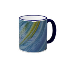Painted Mug Blue