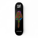 PAINTED MUSHROOM skateboard, eat, me! by hadleymonster PAINTED MUSHROOM skateboard, eat, me!