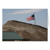 Painted Patriotically Card