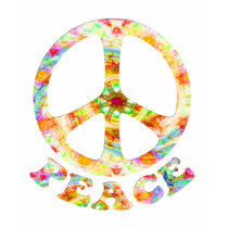 Painted Peace Dark Shirts