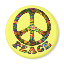 Painted Peace Magnets