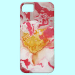 Painted Pink Camellia Abstract CaseMate casemate cases