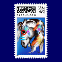 Painted Pony Postage postage