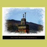 Painted Postcard of Morocco postcards