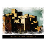 Painted Postcard of Morocco