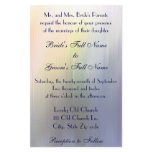 Painted Rainbow Wedding Invitation Custom Stationery