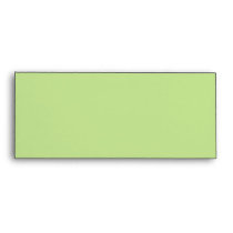 Painted Retro Circles green Letterhead Envelope envelopes