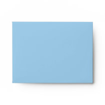 Painted Retro Circles orange blue A2 Envelope envelopes