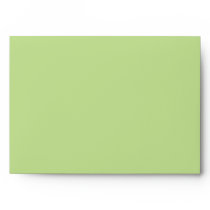 Painted Retro Circles orange green stripes A7 envelopes