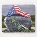 painted rock mousepads
