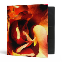 Painted Rose 1" Art Binder