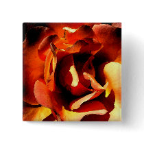 Painted Rose Buttons