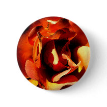 Painted Rose Buttons