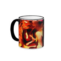 Painted Rose Mugs
