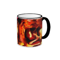 Painted Rose Mugs