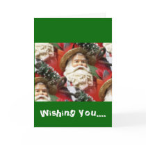 Painted Santa cards