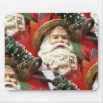 Painted Santa mousepads