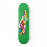 Painted Shoe Skateboard
