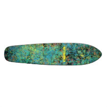 Painted Skateboard by pyroklept Painted Skateboard
