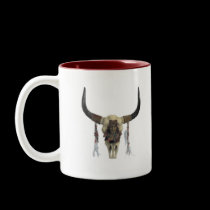 Painted Skull mugs