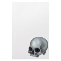 Painted Skull Stationery