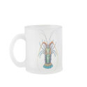 Painted Spiny Lobster Mug by twopurringcats Painted Spiny Lobster Mug