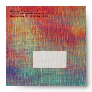 Painted Square Envelope envelope