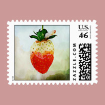 Painted Strawberry stamps