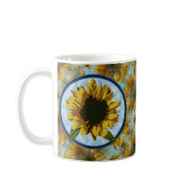 Painted Sunflower Mug