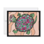 Painted Turtle Custom Invites