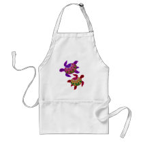 Painted Turtles Aprons