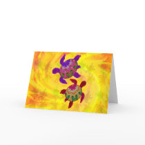 Painted Turtles Cards